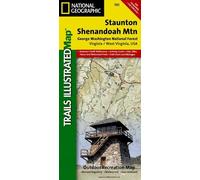 National Geographi Staunton/shenendoah Valley, George Washington National (Map)