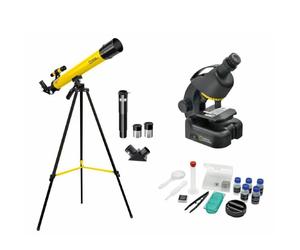 National Geographic 50/600 Telescope+Microscope 640x+Smartphoneadapter