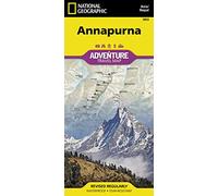 National Geographic Adventure Map Annapurna: Nepal [Lingua Inglese]