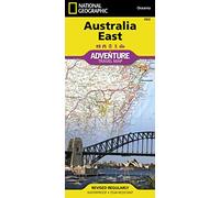 National Geographic Adventure Map Australia East [Lingua Inglese]: Travel Maps International Adventure Map
