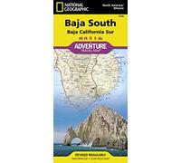 National Geographic Adventure Map Baja South: Baja California Sur Mexico: Travel Maps International Adventure Map