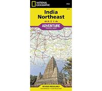 National Geographic Adventure Map India Northeast: Travel Maps International Adventure Map