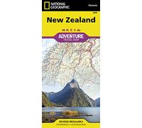 National Geographic Adventure Map New Zealand [Lingua Inglese]