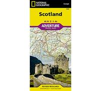 National Geographic – Mappa d'avventura Scozia – Mappa da viaggio internazionale