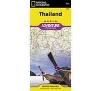 National Geographic Adventure Map Thailand [Lingua Inglese]