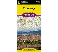 National Geographic Adventure Map Tuscany [Lingua Inglese]