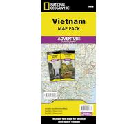 National Geographic Maps - Adventure Vietnam, Map Pack Bundle (Map)
