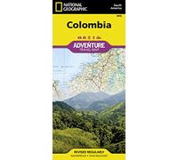 National Geographic Maps Colombia (Map)