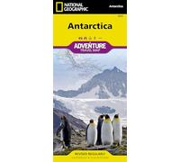 National Geographic Antarctica Adventure Map - Folded map, Waterprrof and Tear-Resistant