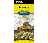 National Geographic Arizona: Road Map & Travel Guide [Lingua Inglese]