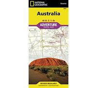 National Geographic Australia Adventure Travel Map [Lingua Inglese]