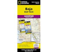 National Geographic Maps Baja California, Mexico, Map Pack Bundle (Map)