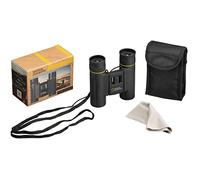 National Geographic Binocolo tascabile 10 x 25 con conchiglie pieghevoli per portatori di occhiali, gommatura, rivestimento completo, funzione pieghevole e borsa per il trasporto