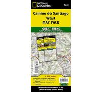National Geographic Camino de Santiago - Camino Frances West Map Pack Bu (Map)