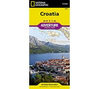 National Geographic Croatia Map: Travel Maps International Adventure Map