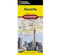 National Geographic Mappa Destination City Map 2018 Toronto