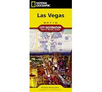 National Geographic Destination City Map Las Vegas: Waterproof, Durable, and Lightweight [Lingua Inglese]: Destination City Maps