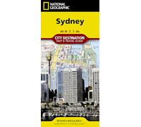 National Geographic Destination City Map Sydney [Lingua Inglese]