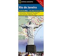 National Geographic DestinationMap Rio De Janeiro: City Map & Travel Guide [Lingua Inglese]