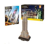 National Geographic - Empire State | Puzzles 3d Regalo Bambino 8 Anni | Puzzle 3d Per Adulti E Puzzle 3d Per Bambini | Modellini Da Costruire | Giochi Per Bambini | 66 Pezzi