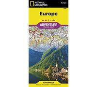 National Geographic Mappa da viaggio Europa Adventure