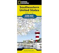 National Geographic Guide Map 2018 Southeastern USA