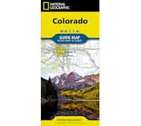 National Geographic Guide Map Colorado: Road Map & Guide