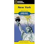 National Geographic Guide Map New York [Lingua Inglese]: State Guide Maps