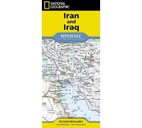 National Geographic Iran and Iraq Map (Map)