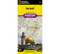National Geographic Israel Map: Travel Maps International Adventure Map