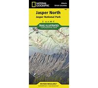 National Geographic Jasper North: Jasper National Park: Trails Illustrated National Parks