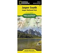 National Geographic Jasper South Jasper National Park Map: Trails Illustrated National Parks