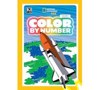 National Geographic Kids Color By Number Coloring Activity Book