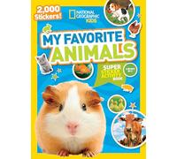 Julie Beer Michelle Harris My Favourite Animals Sticker Book (Tascabile)