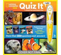National Geographic Kids: Quiz It 4-Book Set and Smart Pen