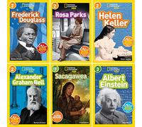 National Geographic Kids Reader Set : Rosa Parks, Albert Einstein, Helen Keller, Sacagawea, Alexander Graham Bell, Albert Einstein, Frederick Douglass