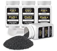 NATIONAL GEOGRAPHIC Kit di Ricarica per Lucidatrice di Pietre - Abrasivo per Lucidatura, Lucida fino a 9 kg di Pietre, Compatibile con Tutte le Lucidatrici