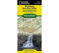 National Geographic M Blacksburg/new River Valley, Jefferson National For (Map)
