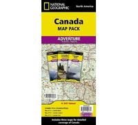 National Geographic Maps - Adventure Canada, Map Pack Bundle (Map)
