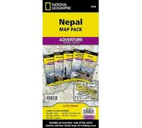 National Geographic Maps - Adventure Nepal, Map Pack Bundle (Map)