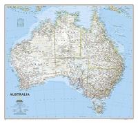 National Geographic Maps Australia Classic, Tubed (Map)