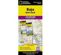 National Geographic Maps Baja California, Mexico, Map Pack Bundle (Map)