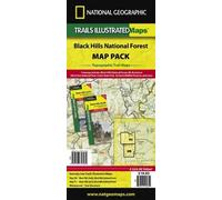 National Geographic Maps Black Hills National Forest, Map Pack Bundle (Map)