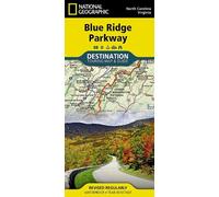 National Geographic Maps Blue Ridge Parkway, USA (Map)