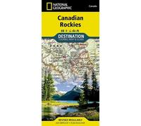 National Geographic Maps Canadian Rockies (Map)