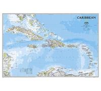 National Geographic Maps Caribbean Classic, laminated (Map)