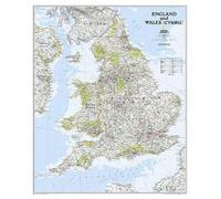 National Geographic Maps England And Wales Classic, Laminated (Map)
