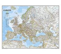 National Geographic Maps Europe Classic, Tubed (Map)