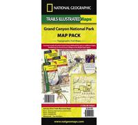 National Geographic Maps Grand Canyon National Park, Map Pack Bundle (Map)