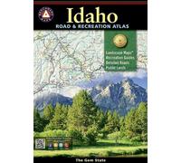 National Geographic Maps Idaho Road & Recreation Atlas, 6th Edition (Tascabile)